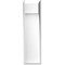 Ekena Millwork Standard Stockport Architectural Grade PVC Corbel, 5"W x 10"D x 20"H CORP05X10X20STO - alternate 3